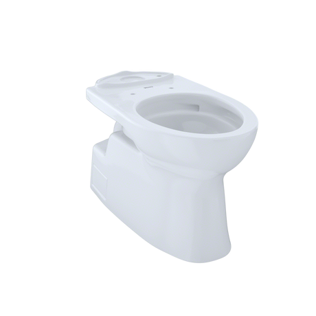 Vespin® II Universal Height Elongated Skirted Toilet Bowl with CEFIONTECT, Cotton White