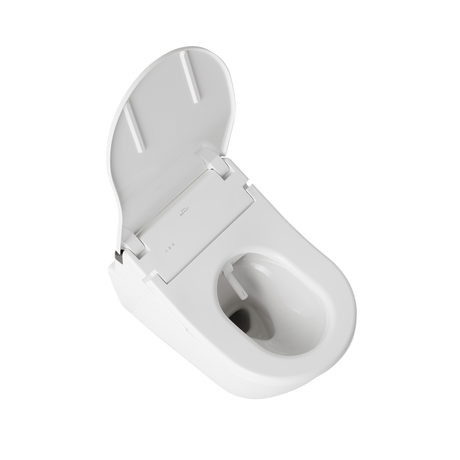 RX WASHLET®+ Ready Electronic Bidet Toilet Seat with Auto Flush Ready Cotton White
