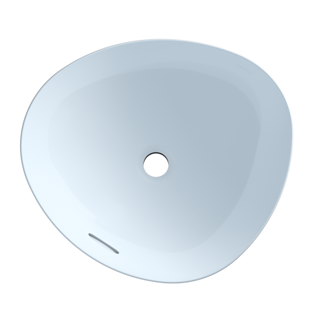 Kiwami® Asymmetrical Vessel Bathroom Sink with CEFITONTECT, Cotton White