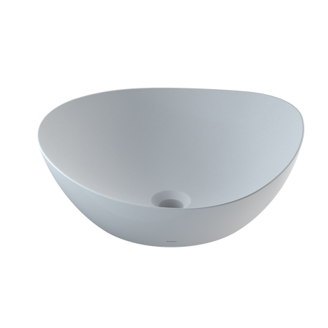 Kiwami® Asymmetrical Vessel Bathroom Sink with CEFITONTECT®, CLEAN MATTE