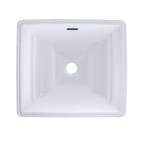Aimes® Rectangular Undermount Bathroom Sink with CEFIONTECT, Cotton White