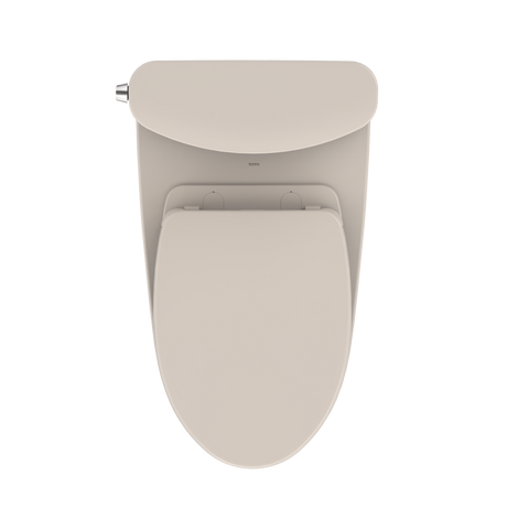 Nexus® 1G® Two-Piece Elongated 1.0 GPF Universal Height Toilet with CEFIONTECT® and SS124 SoftClose Seat, WASHLET®+ Ready, Sedona Beige