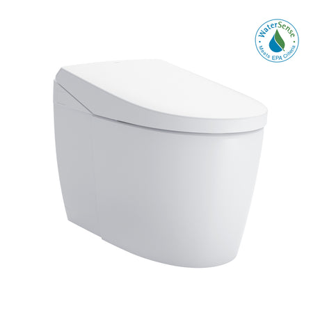 NEOREST® AS Dual Flush 1.0 or 0.8 GPF Toilet with Integrated Bidet Seat and EWATER+, Cotton White
