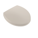 SoftClose® Non Slamming, Slow Close Round Toilet Seat and Lid, Bone