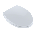 SoftClose® Non Slamming, Slow Close Elongated Toilet Seat and Lid, Cotton White