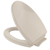 SoftClose® Non Slamming, Slow Close Elongated Toilet Seat and Lid, Bone