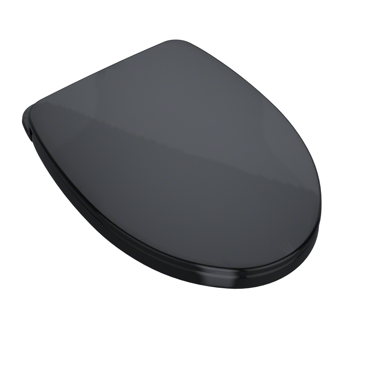 TOTO SoftClose Non Slamming, Slow Close Elongated Toilet Seat and Lid, Ebony