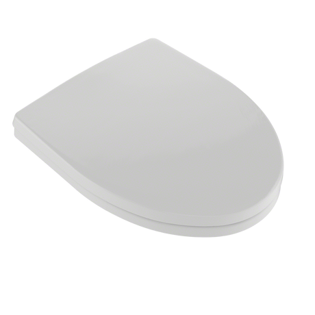 Soirée® SoftClose® Non Slamming, Slow Close Elongated Toilet Seat and Lid, Colonial White