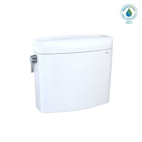 Aquia IV® Cube Dual Flush 1.28 and 0.9 GPF Toilet Tank Only with WASHLET®+ Auto Flush Compatibility, Cotton White