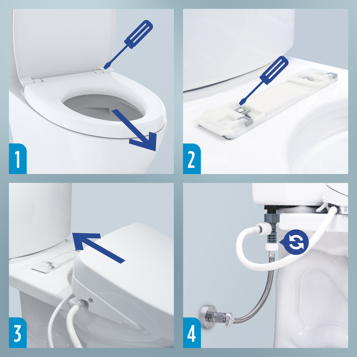 WASHLET® KC2 Electronic Bidet Toilet Seat with Heated Seat and SoftClose Lid, Elongated, Cotton White
