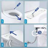 WASHLET® KC2 Electronic Bidet Toilet Seat with Heated Seat and SoftClose Lid, Elongated, Cotton White