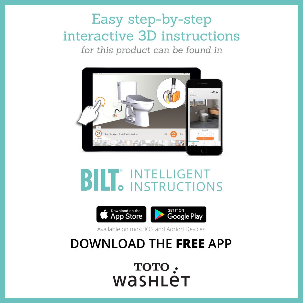 S7 WASHLET®+ Electronic Bidet Toilet Seat with EWATER+® Bowl and Wand Cleaning and Classic Lid, Elongated, Cotton White