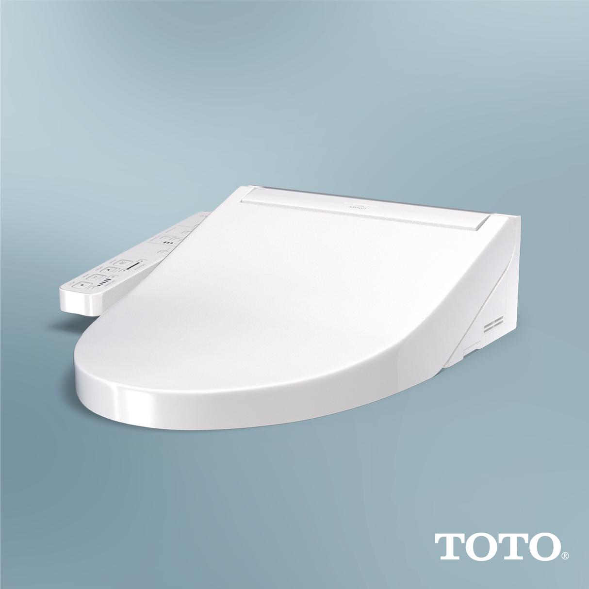 WASHLET® KC2 Electronic Bidet Toilet Seat with Heated Seat and SoftClose Lid, Elongated, Cotton White