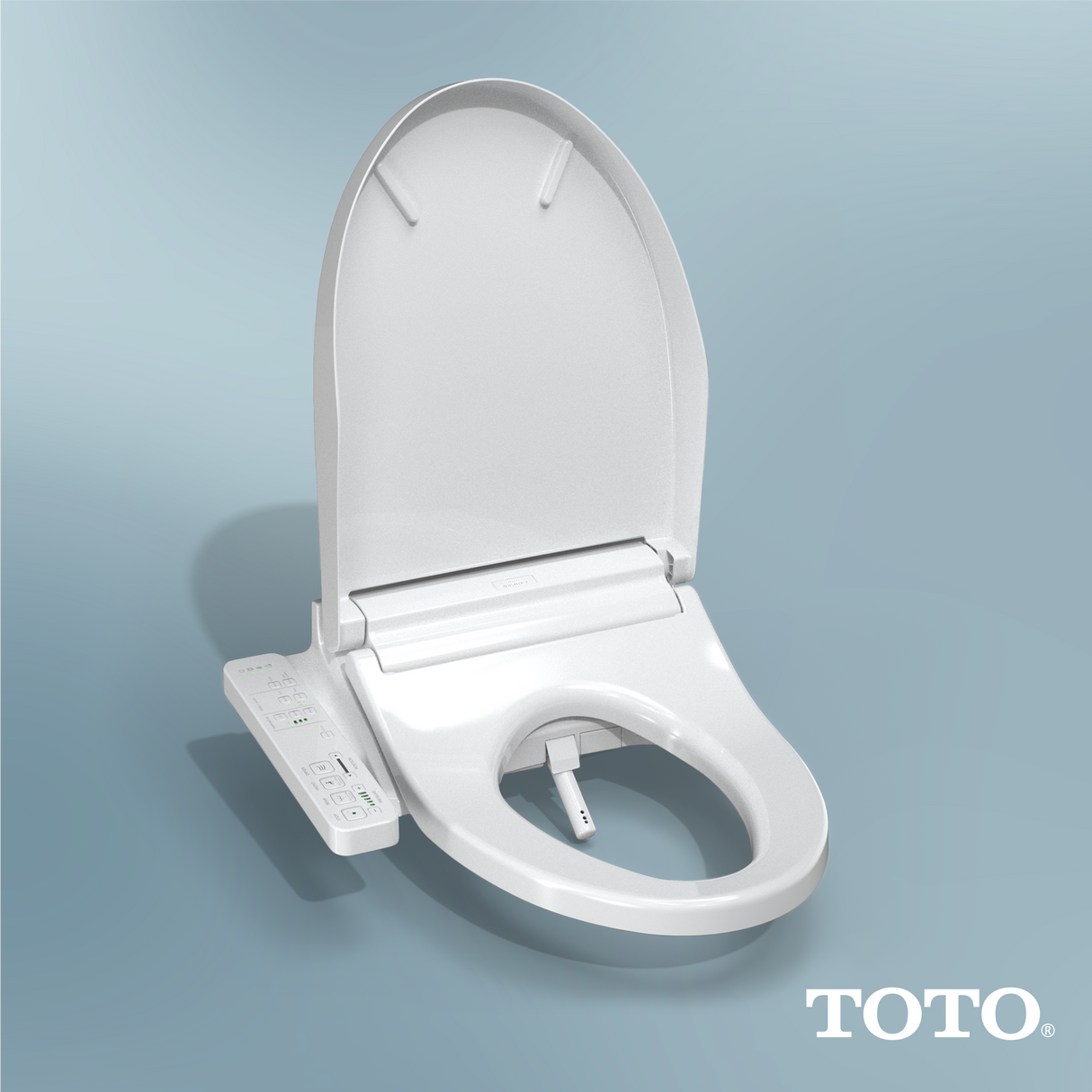 WASHLET® KC2 Electronic Bidet Toilet Seat with Heated Seat and SoftClose Lid, Elongated, Cotton White