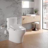 WASHLET® C2 Electronic Bidet Toilet Seat with PREMIST and EWATER+ Wand Cleaning, Round, Cotton White