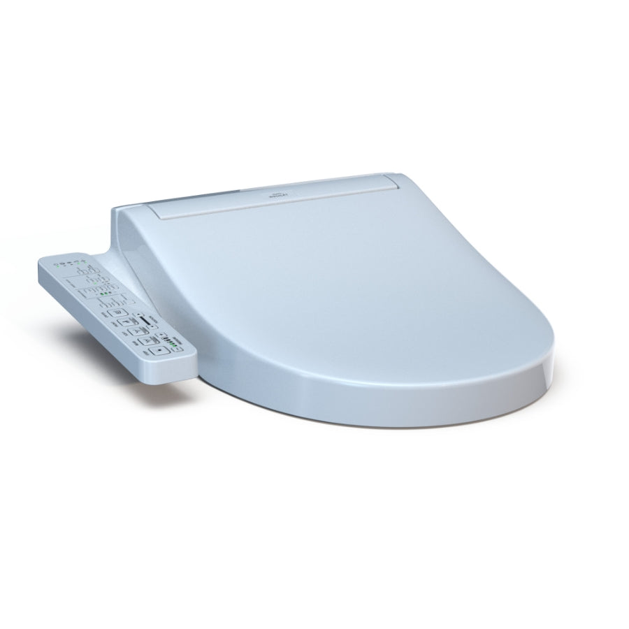 WASHLET® C2 Electronic Bidet Toilet Seat with PREMIST and EWATER+ Wand Cleaning, Round, Cotton White