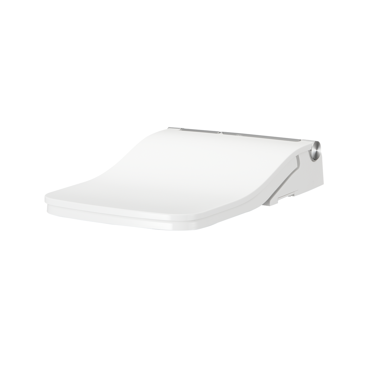 SW WASHLET®+ Ready Square Electronic Bidet Toilet Seat with Auto Flush Ready Cotton White