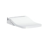 SW WASHLET®+ Ready Square Electronic Bidet Toilet Seat with Auto Flush Ready Cotton White