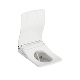 SW WASHLET®+ Ready Square Electronic Bidet Toilet Seat with Auto Flush Ready Cotton White