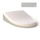 S7A WASHLET® Electronic Bidet Toilet Seat with EWATER+® Bowl and Wand Cleaning and Auto Open and Close Classic Lid, Elongated, Sedona Beige