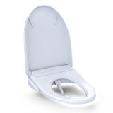 S7A WASHLET®+ Electronic Bidet Toilet Seat, EWATER+® Bowl and Wand Cleaning, Auto Open and Close Classic Lid, Elongated, Cotton White