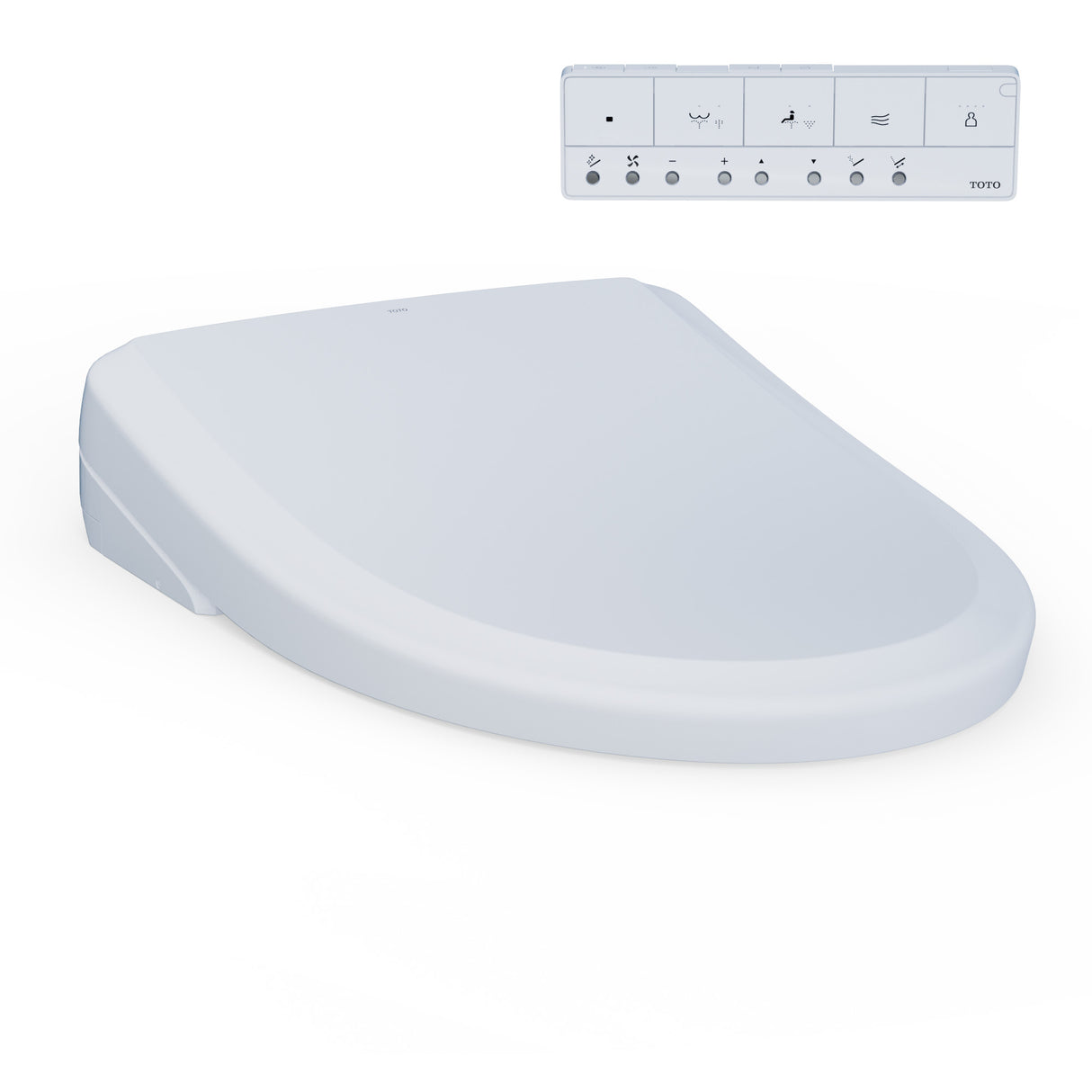 S7 WASHLET®+ Electronic Bidet Toilet Seat with EWATER+® Bowl and Wand Cleaning and Classic Lid, Elongated, Cotton White