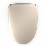 S7A WASHLET® Electronic Bidet Toilet Seat with EWATER+® Bowl and Wand Cleaning, Auto Open and Close Contemporary Lid, Elongated, Sedona Beige