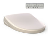 S7A WASHLET® Electronic Bidet Toilet Seat with EWATER+® Bowl and Wand Cleaning, Auto Open and Close Contemporary Lid, Elongated, Sedona Beige