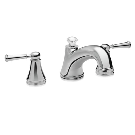 Vivian™ Two Handle Deck-Mount Roman Tub Filler Trim, Polished Chrome