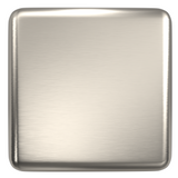 G Series Square Towel Ring, Brushed Nickel