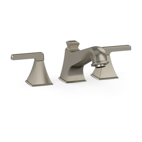Connelly® Two Handle Deck-Mount Roman Tub Filler Trim, Brushed Nickel