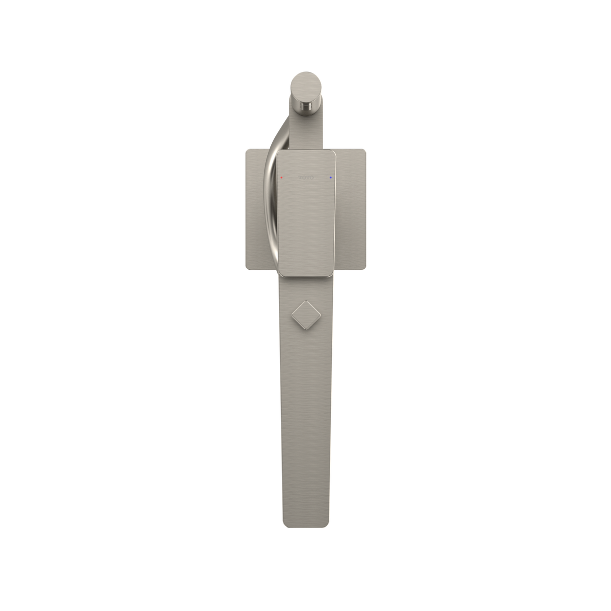 GE Single-Handle Free Standing Tub Filler with Handshower, Brushed Nickel