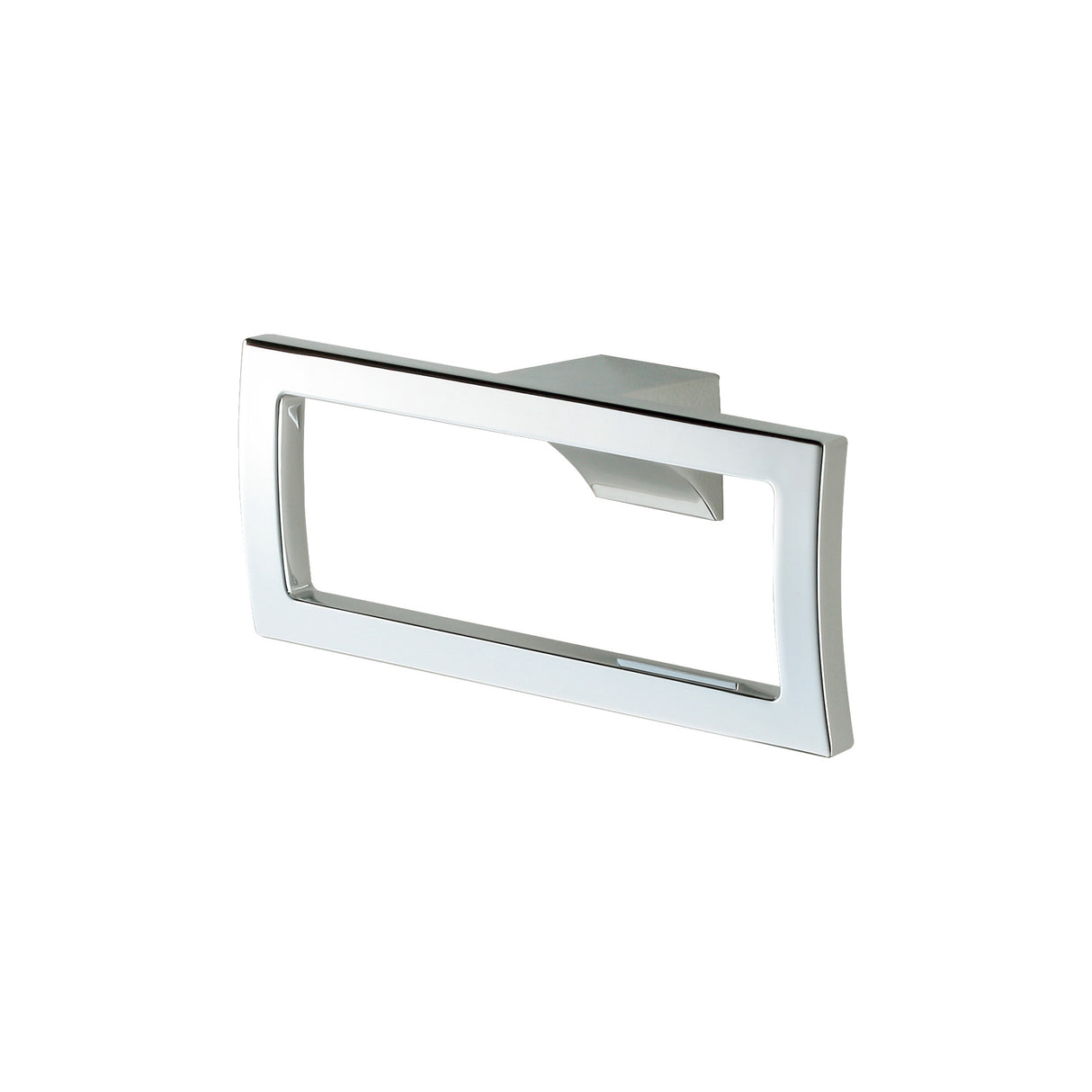 G Series Square Towel Ring, Brushed Nickel