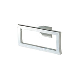 G Series Square Towel Ring, Brushed Nickel