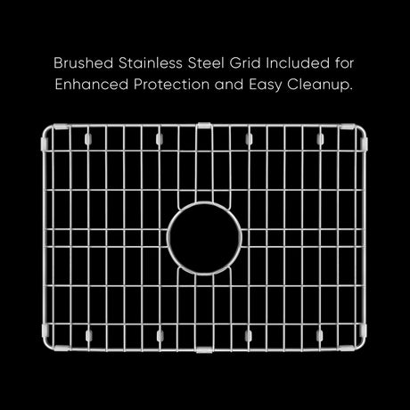 Whitehaus Collection Undermount/Drop-in Fireclay Kitchen Sinks, Stainless Steel Grid Included