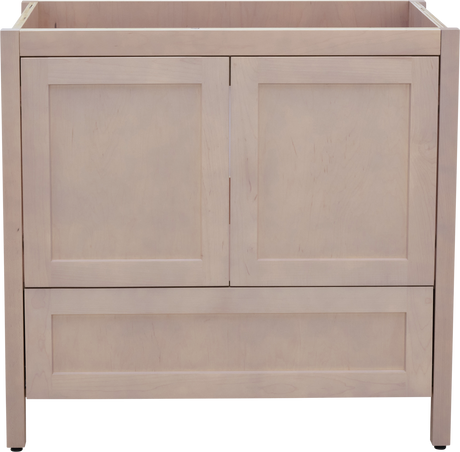 Hanleigh 36 in. Vanity with Shaker Doors in Washed Maple