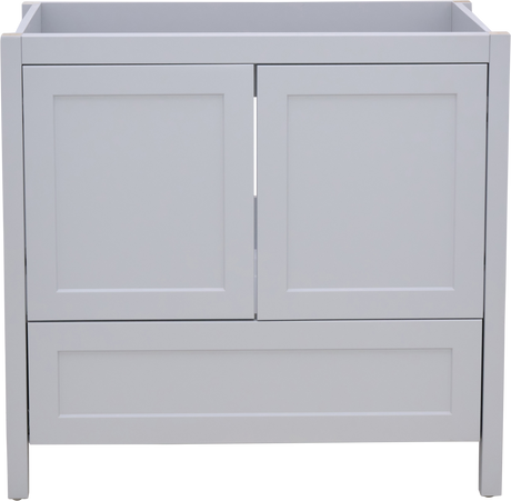 Hanleigh 36 in. Vanity with Shaker Doors in Perfect Grey
