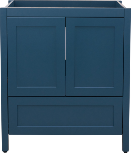 Hanleigh 30 in. Vanity with Shaker Doors in Harbor teal