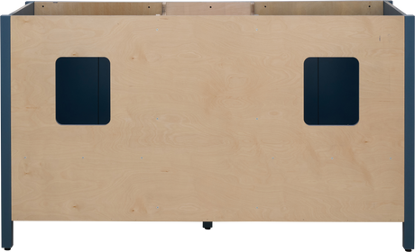 Hanleigh 60 in. Vanity with Slab Doors in Harbor Teal