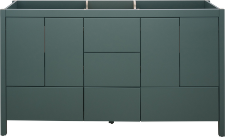 Hanleigh 60 in. Vanity with Slab Doors in Warm Willow