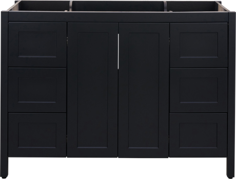 Hanleigh 48 in. Vanity with Shaker Doors in Dark Horse