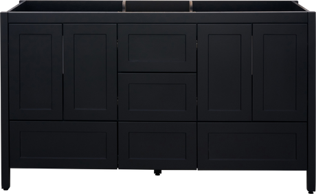 Hanleigh 60 in. Vanity with Shaker Doors in Dark Horse