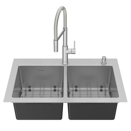 18SB000432C3.075 TAMARIND SINGLE BOWL SINK KIT 33 IN