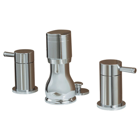 SERIN BIDET FIXT-MTD L/VB W/MTL POPUP DR