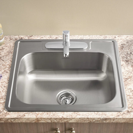 COLONY 25X22 TPMT SB 20G SS SINK KIT, 3H