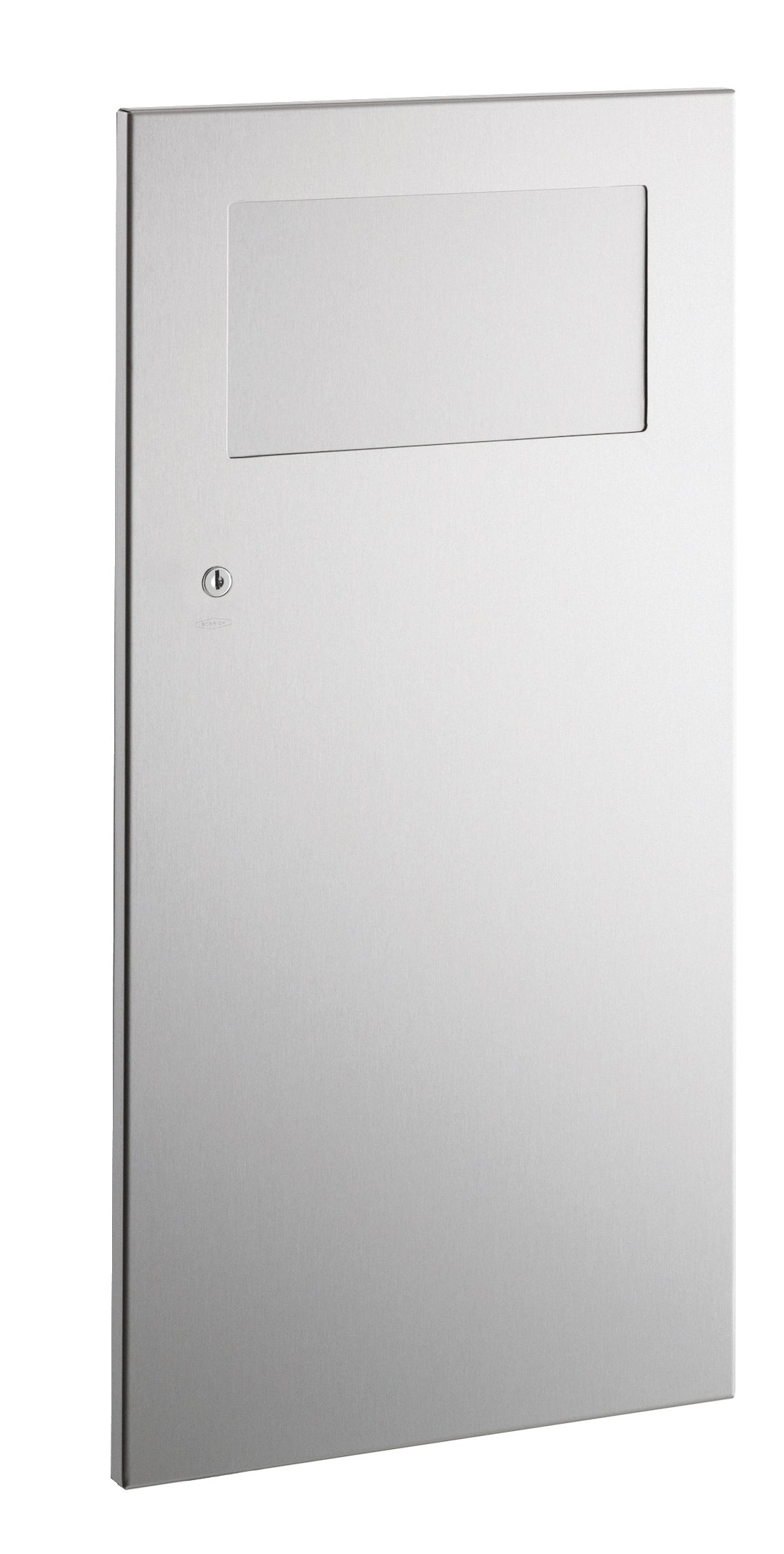 Recessed Waste Receptacle with Disposal Door