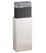 Surface-Mounted Waste Receptacle