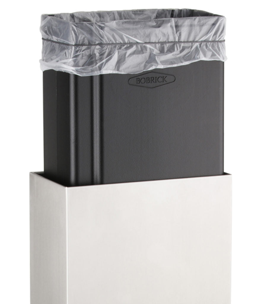 Surface-Mounted Waste Receptacle